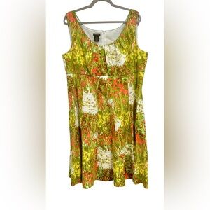 0026 New Direction Women’s Floral Sleeveless Dress size 16w